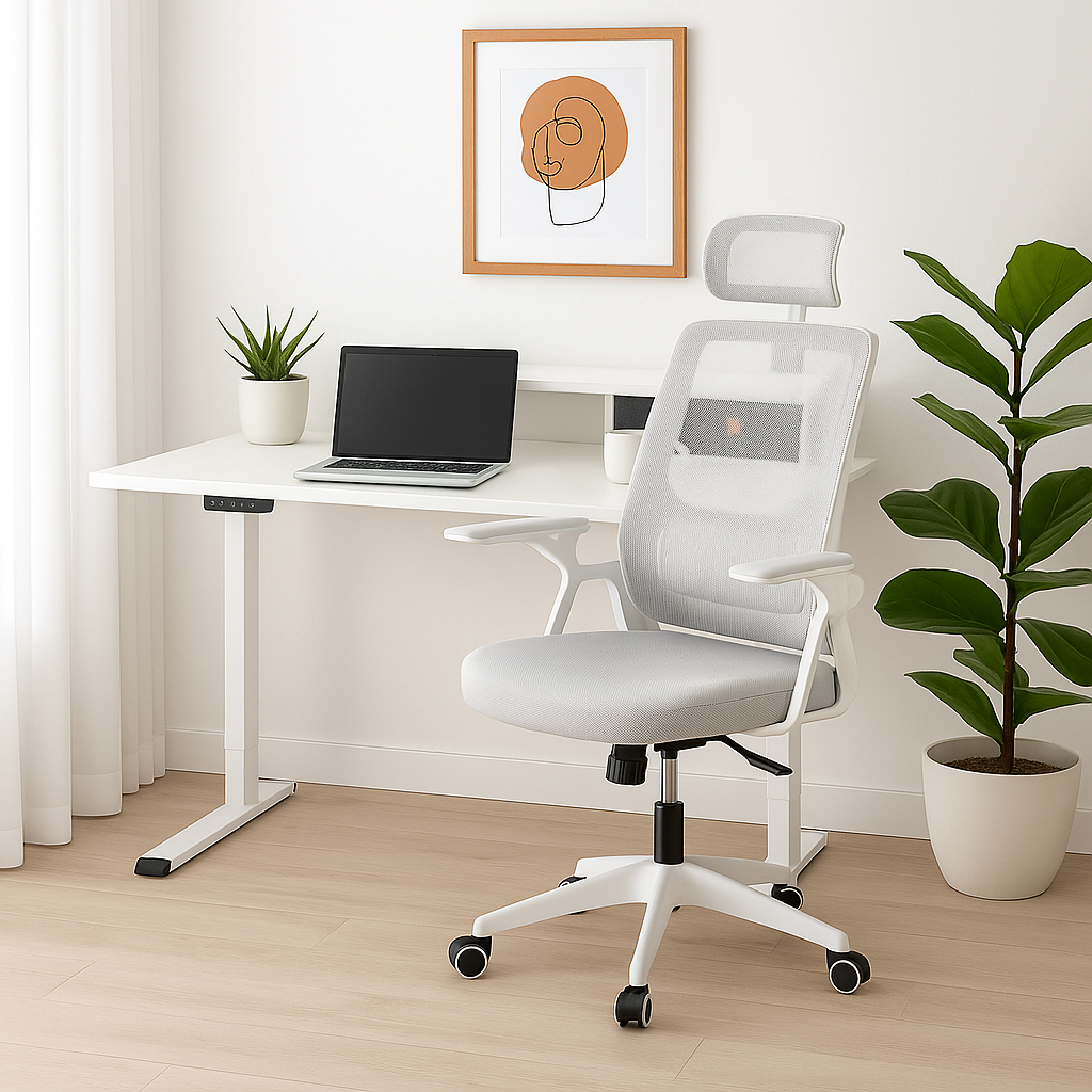 Ergonomic Office Chair – High Back Mesh Design with Lumbar Support