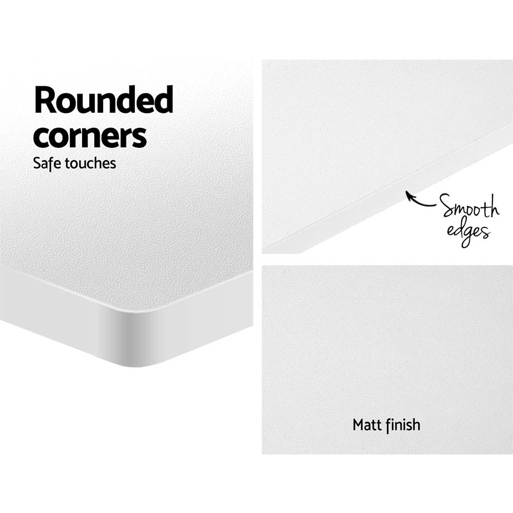 Motorised Adjustable Desk – Ergonomic Design - White