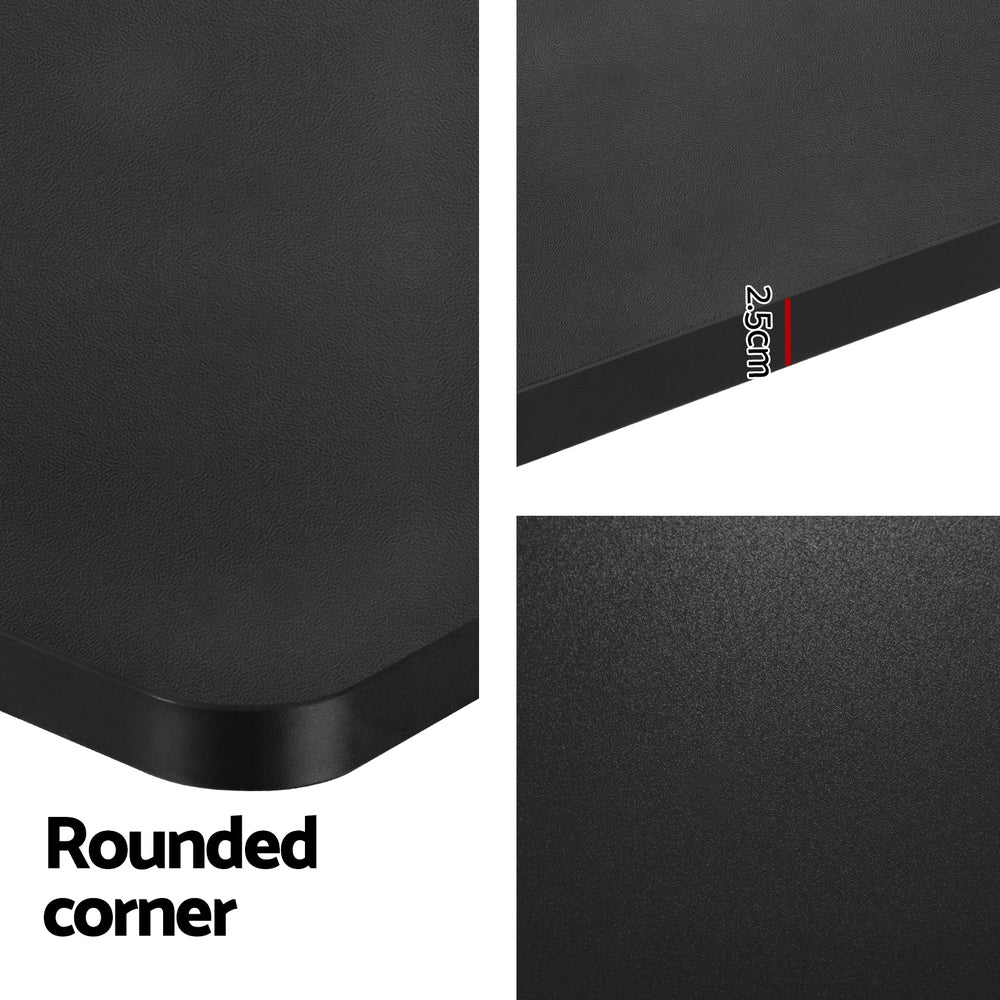 Motorised Adjustable Desk – Ergonomic Design - Black & White