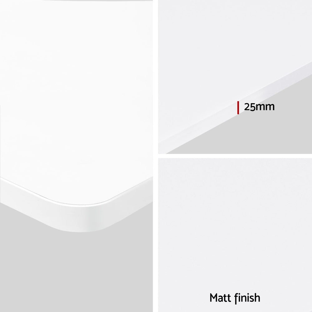 Motorised Adjustable Desk – Ergonomic Design - White