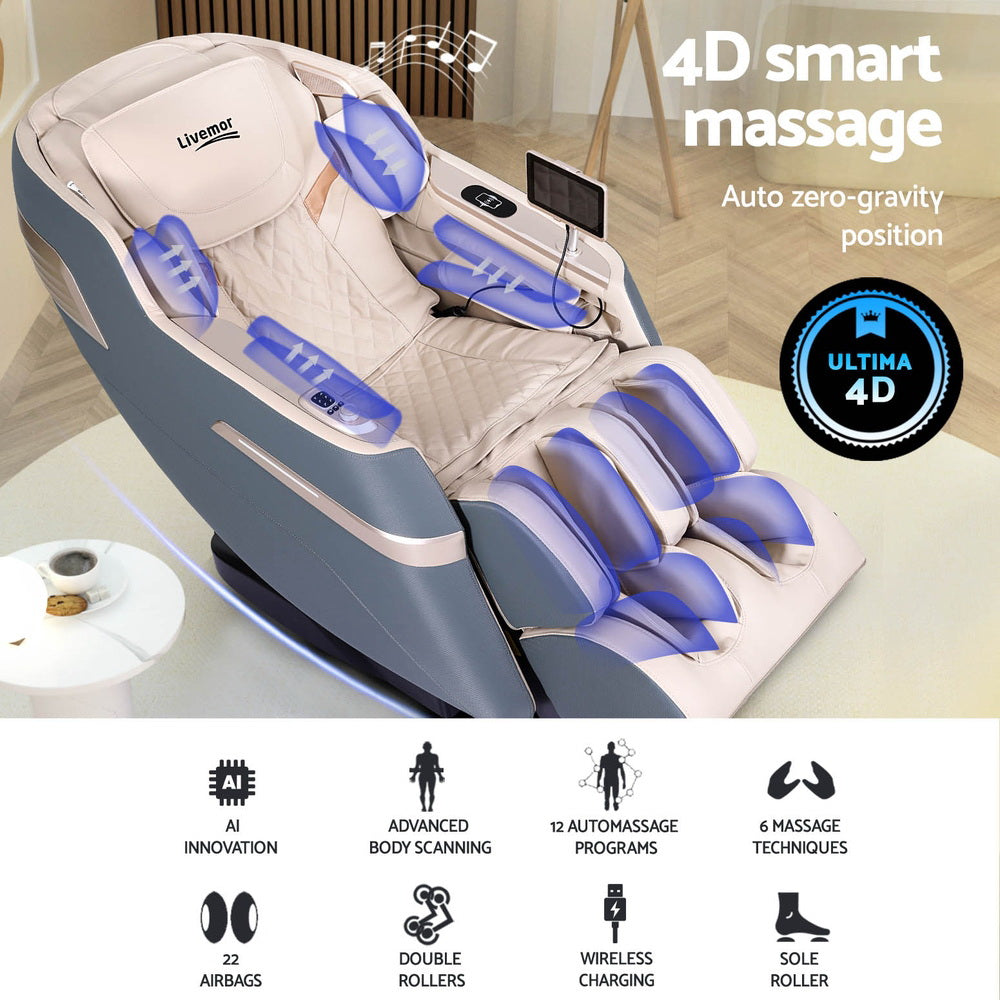 Livemor 4D Electric Massage Chair