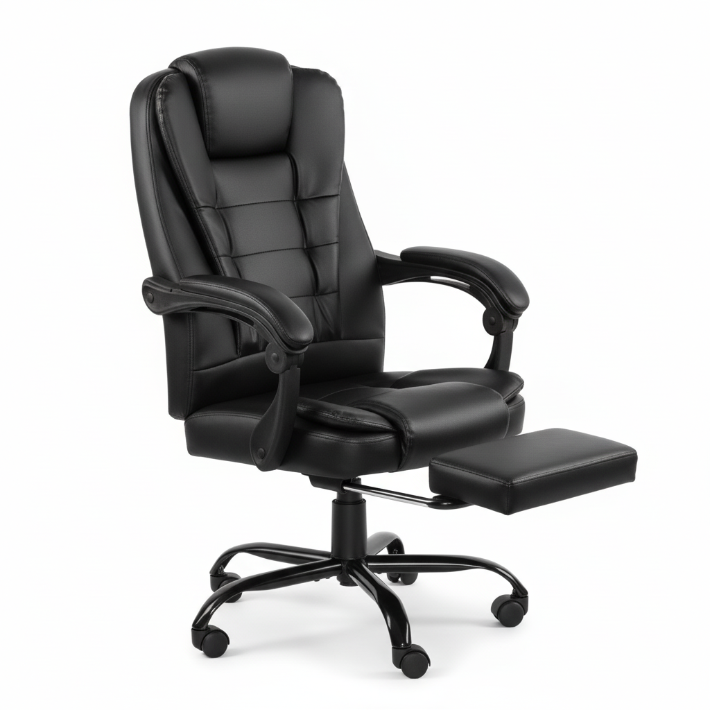 ErgoRelax 2-Point Massage Chair with Footrest