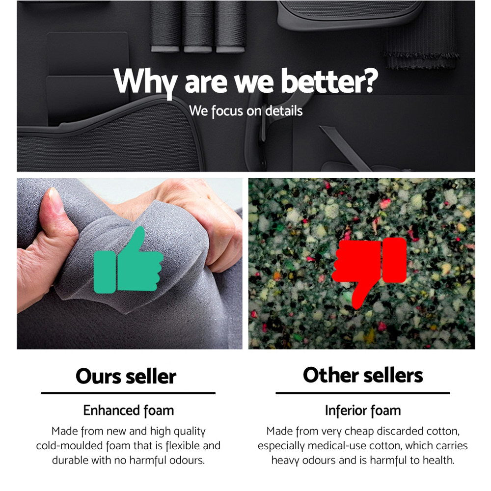 ErgoRelax 2-Point Massage Chair with Footrest