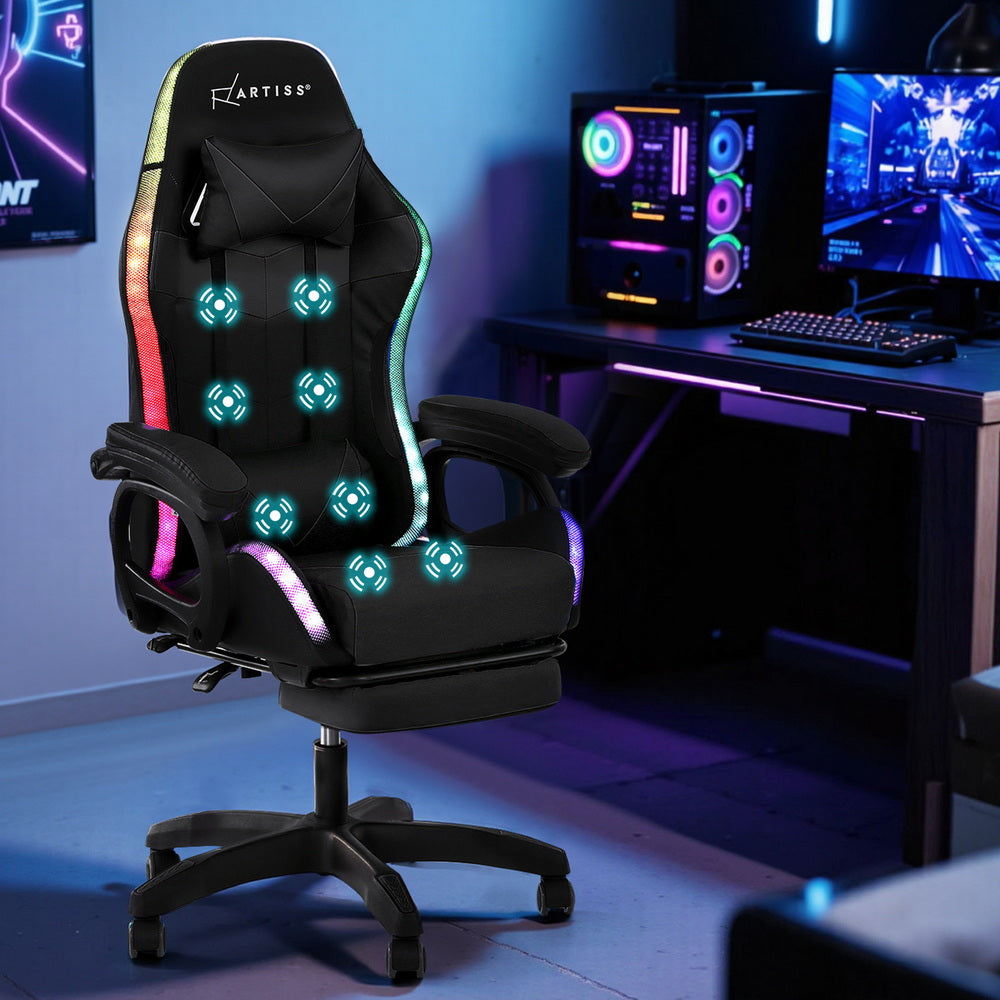 Ergonomic Gaming Office Chair - Black