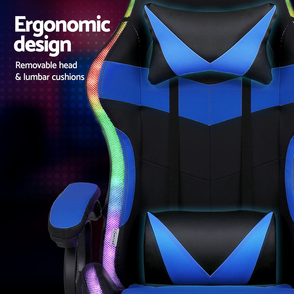 Ergonomic Gaming Office Chair - Blue
