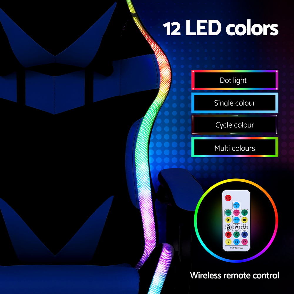 Ergonomic Gaming Office Chair - Blue