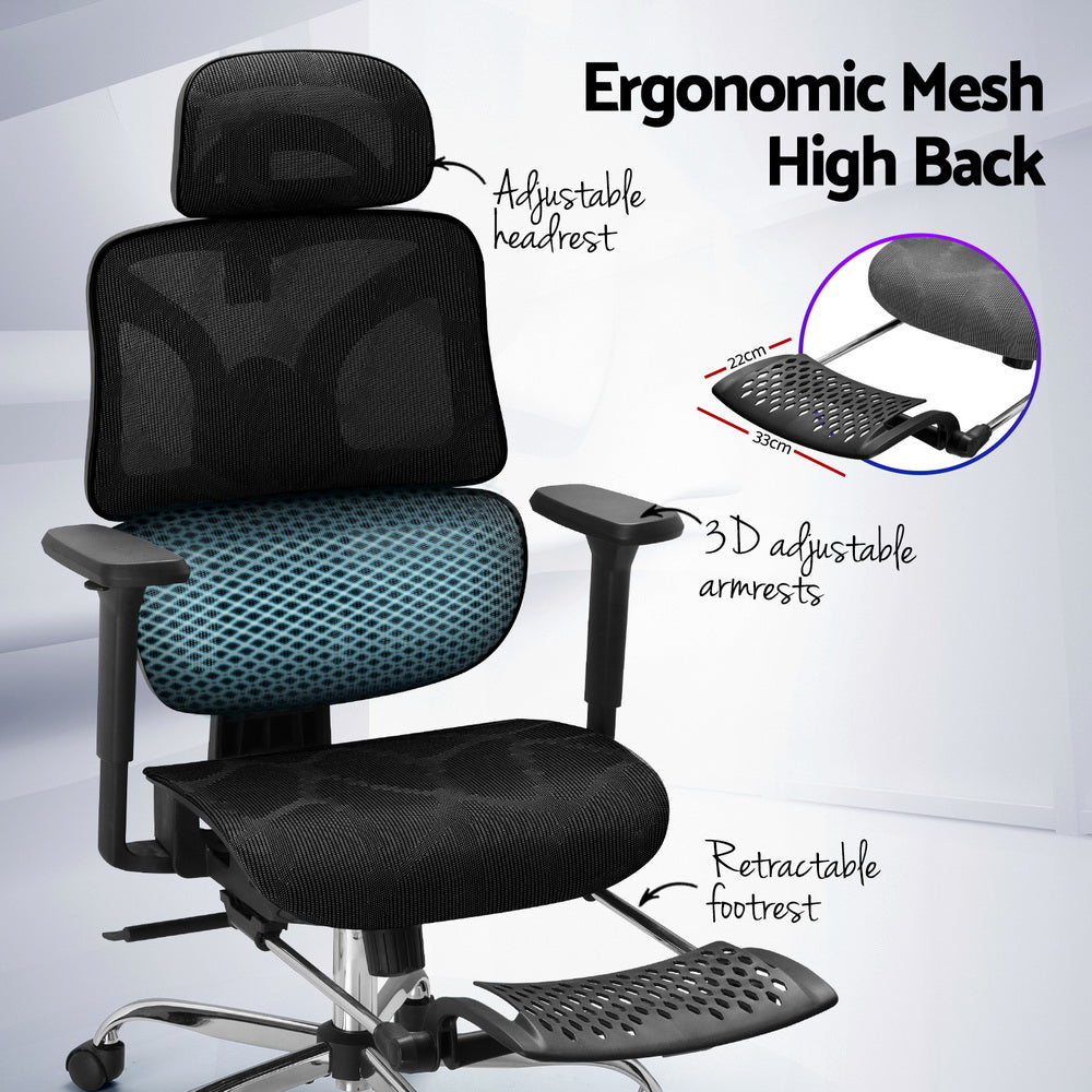 Ergonomic Office Chair – High Back Support