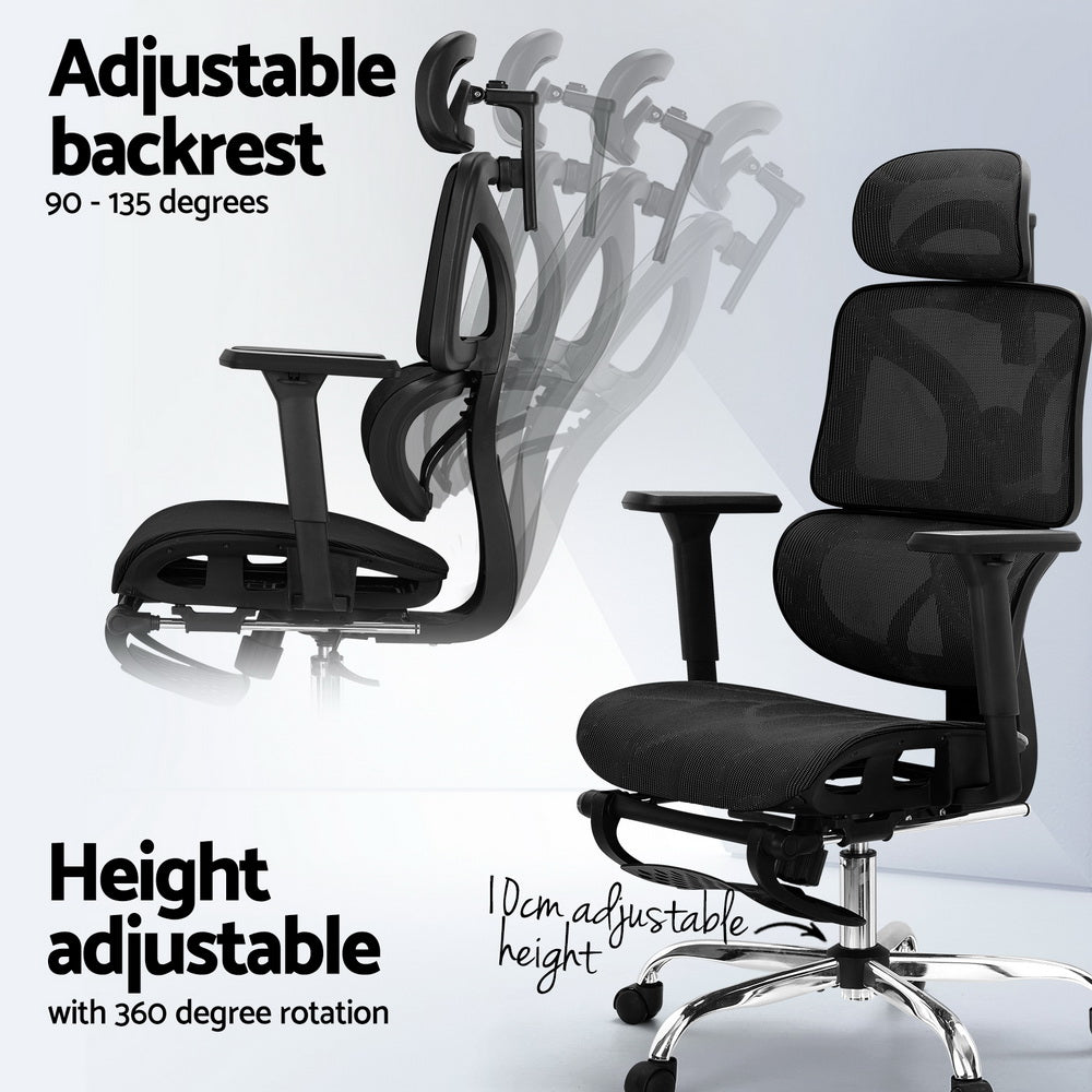 Ergonomic Office Chair – High Back Support
