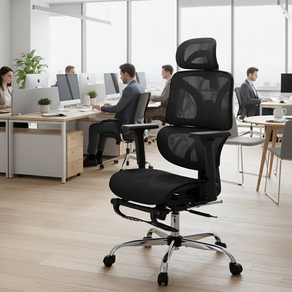 Ergonomic Office Chair – High Back Support