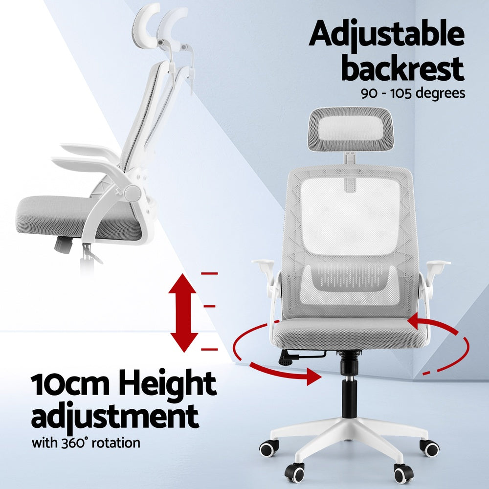 Ergonomic Office Chair – High Back Mesh Design with Lumbar Support
