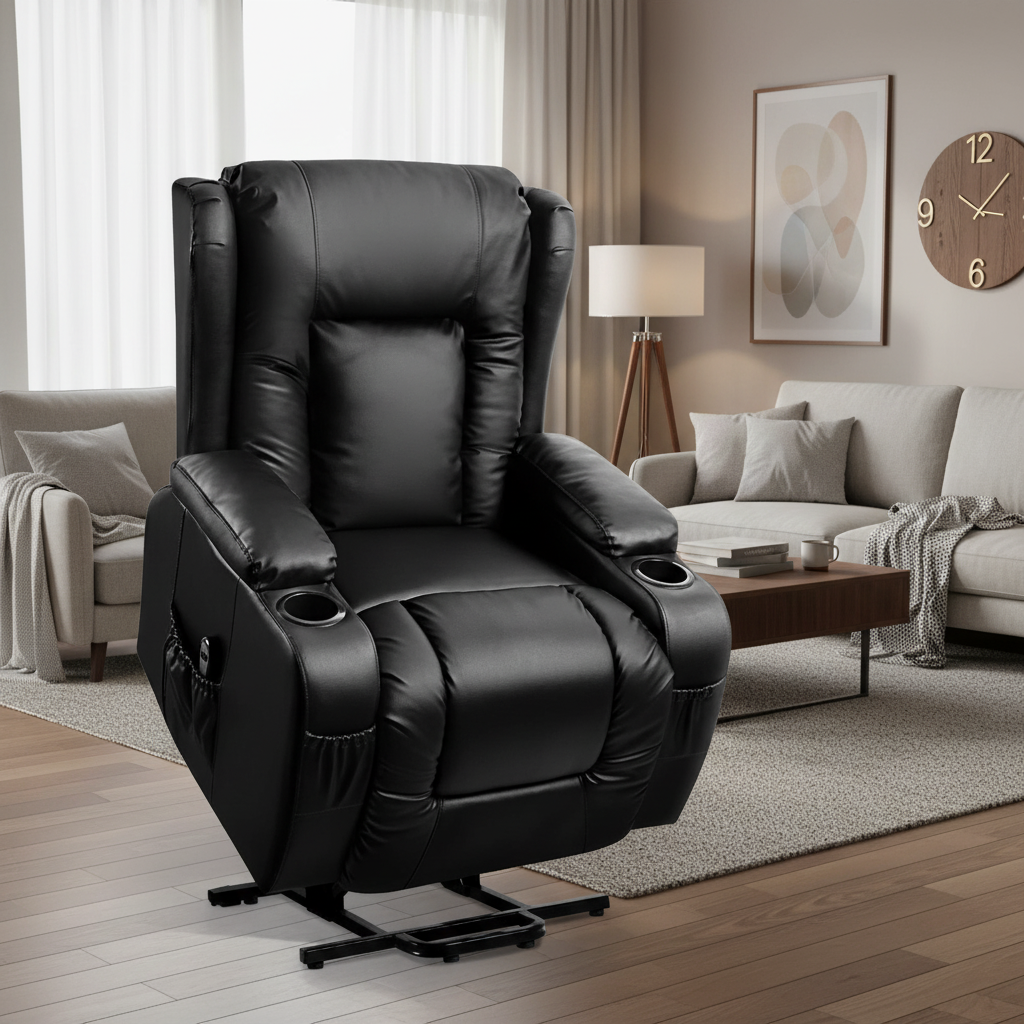 Electric Lift Heated Massage Recliner Chair