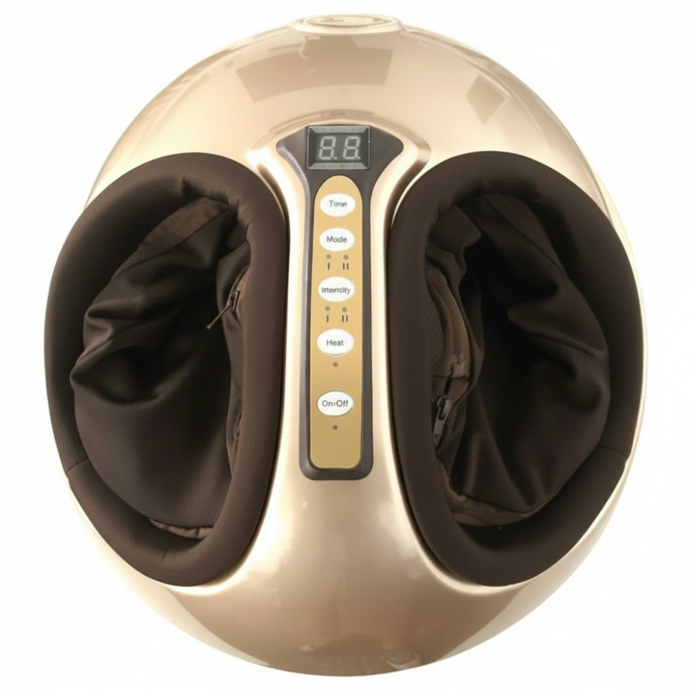 3D Shiatsu Foot Massager Machine – Heat & Kneading Function