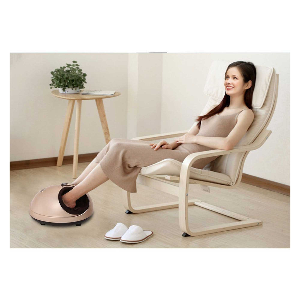 3D Shiatsu Foot Massager Machine – Heat & Kneading Function