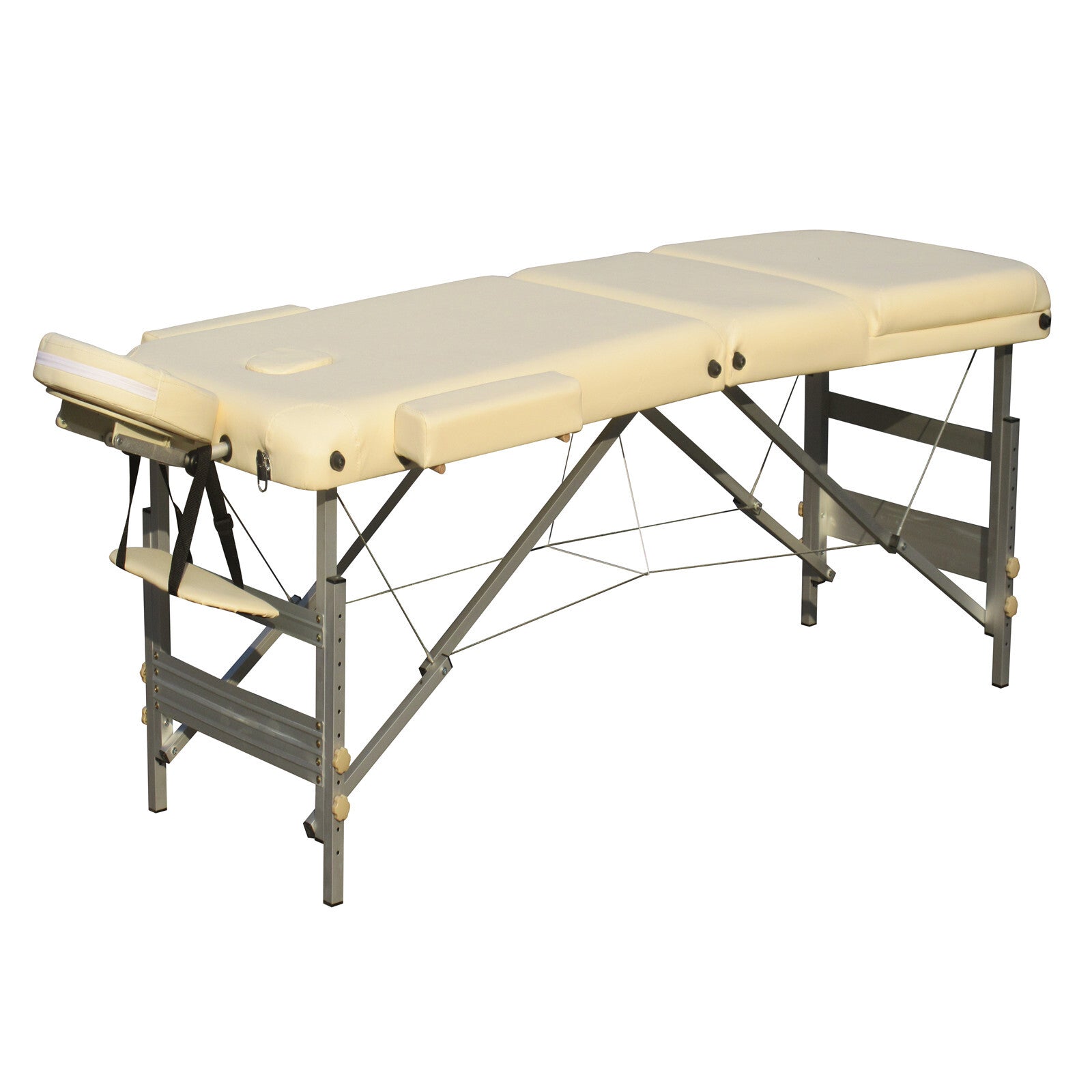 Portable Aluminium Massage Table – Beige