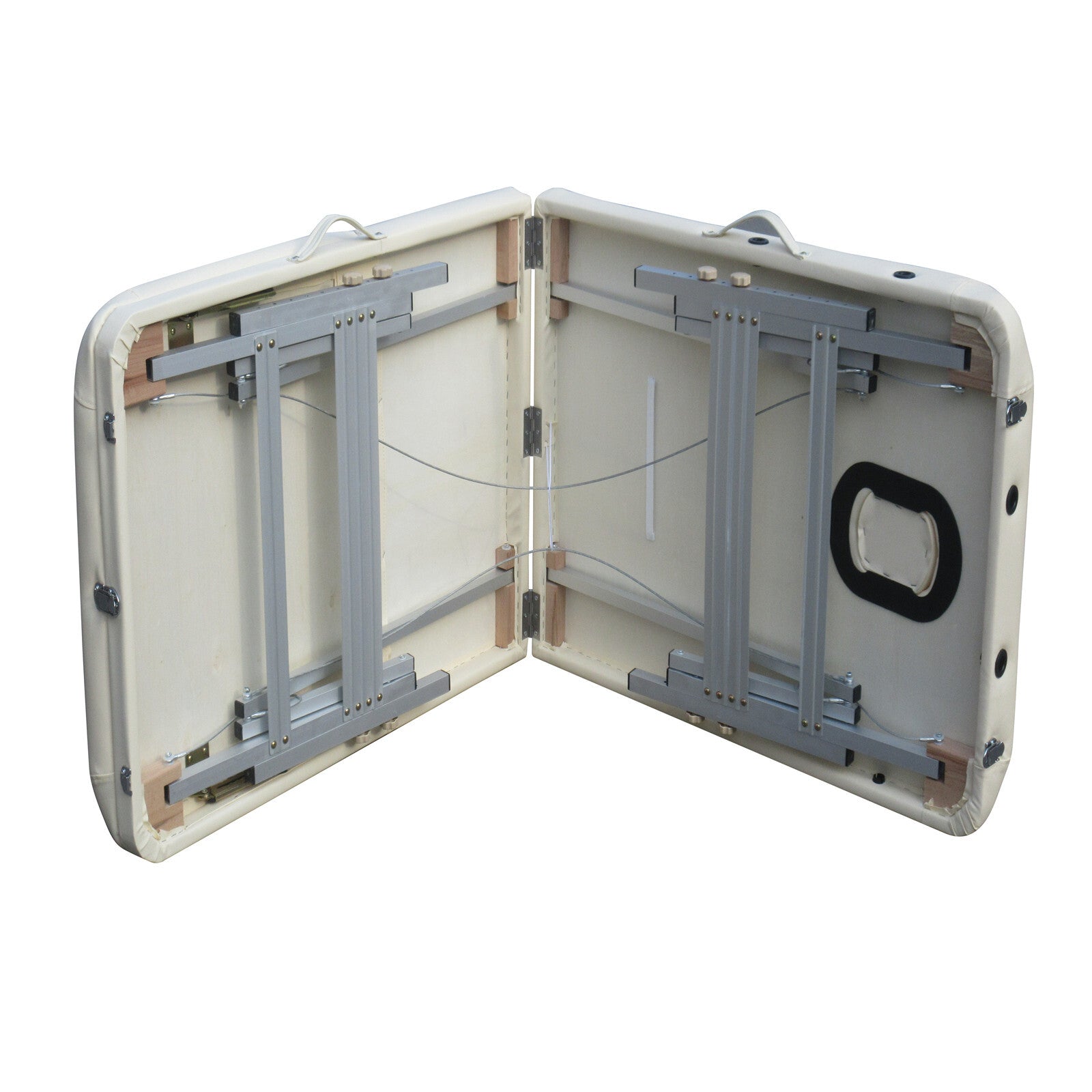 Portable Aluminium Massage Table – Beige