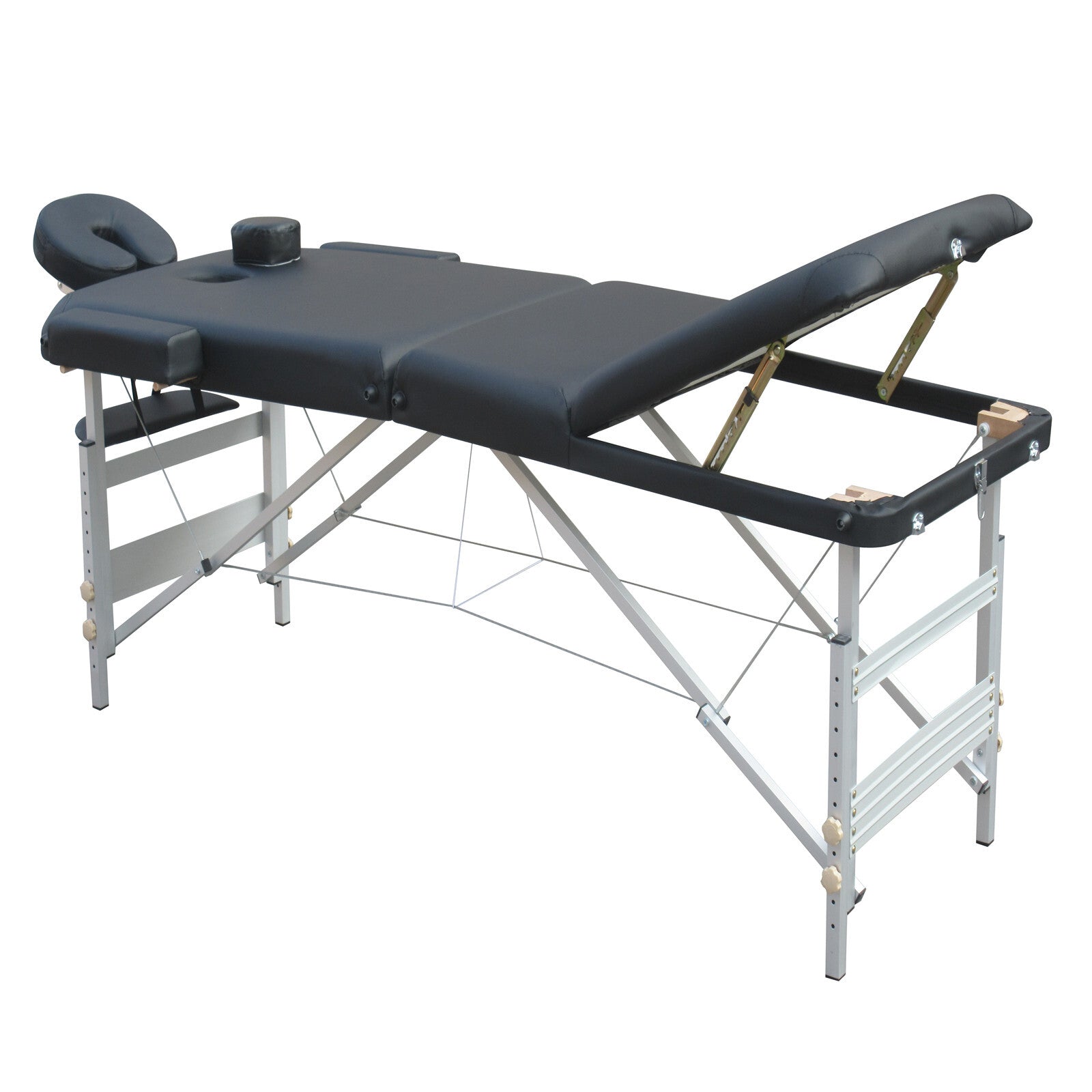 Portable & Durable 70cm W Massage Table – Black