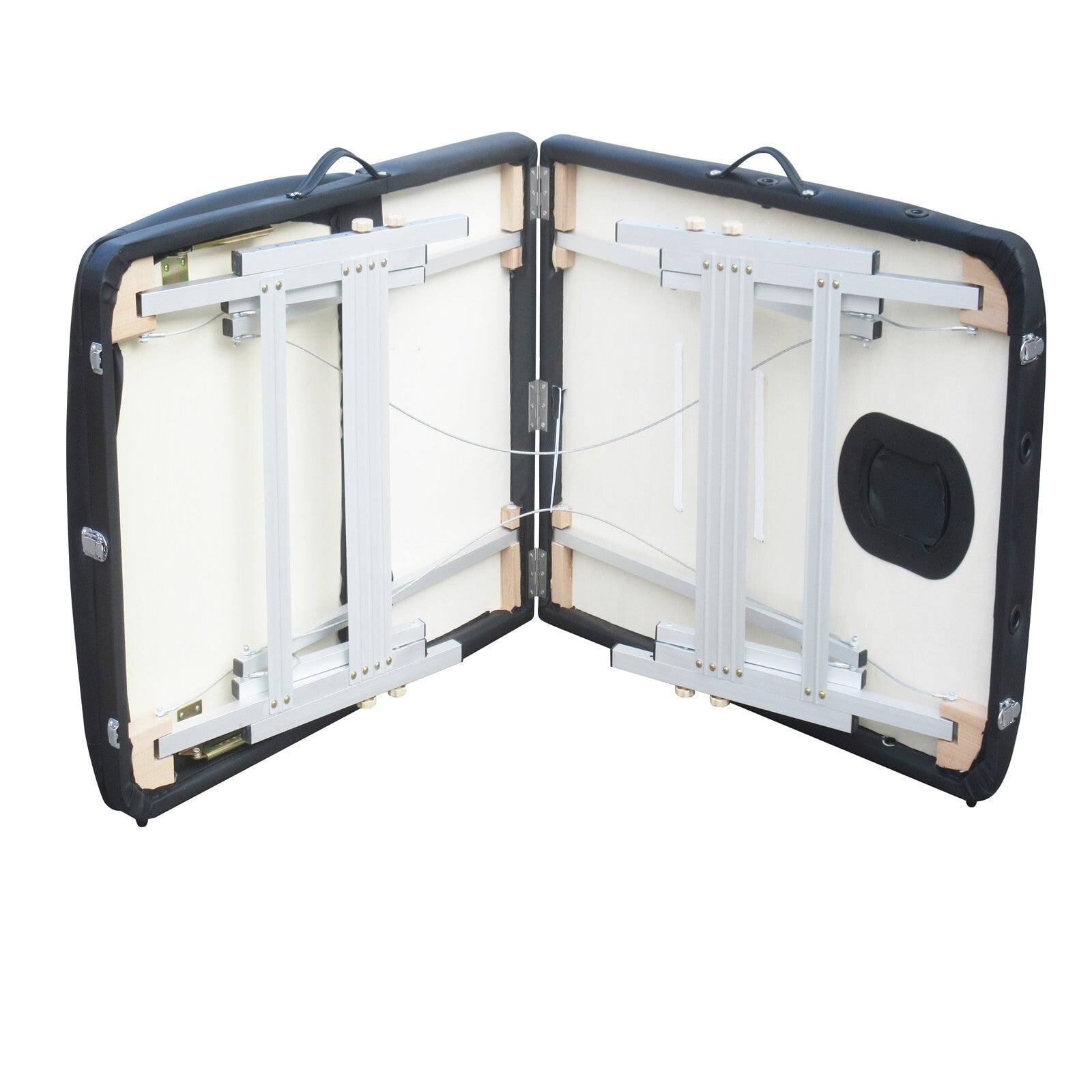 Portable & Durable 70cm W Massage Table – Black