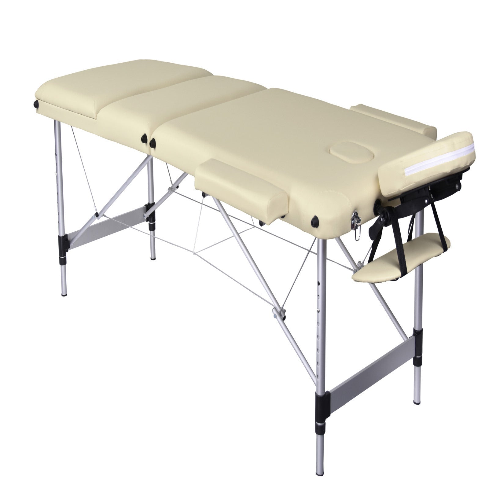 Portable Aluminium Massage Table – Beige