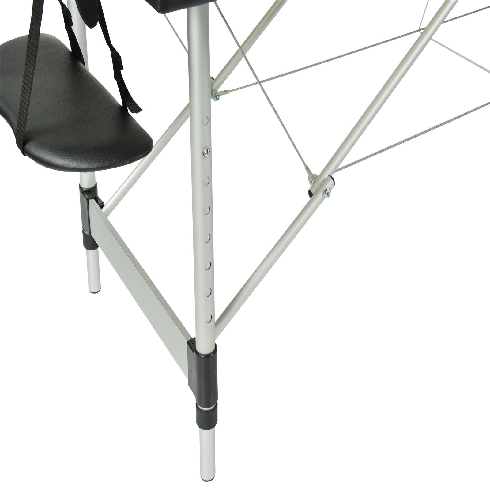 Portable Black Massage Table – 70cm