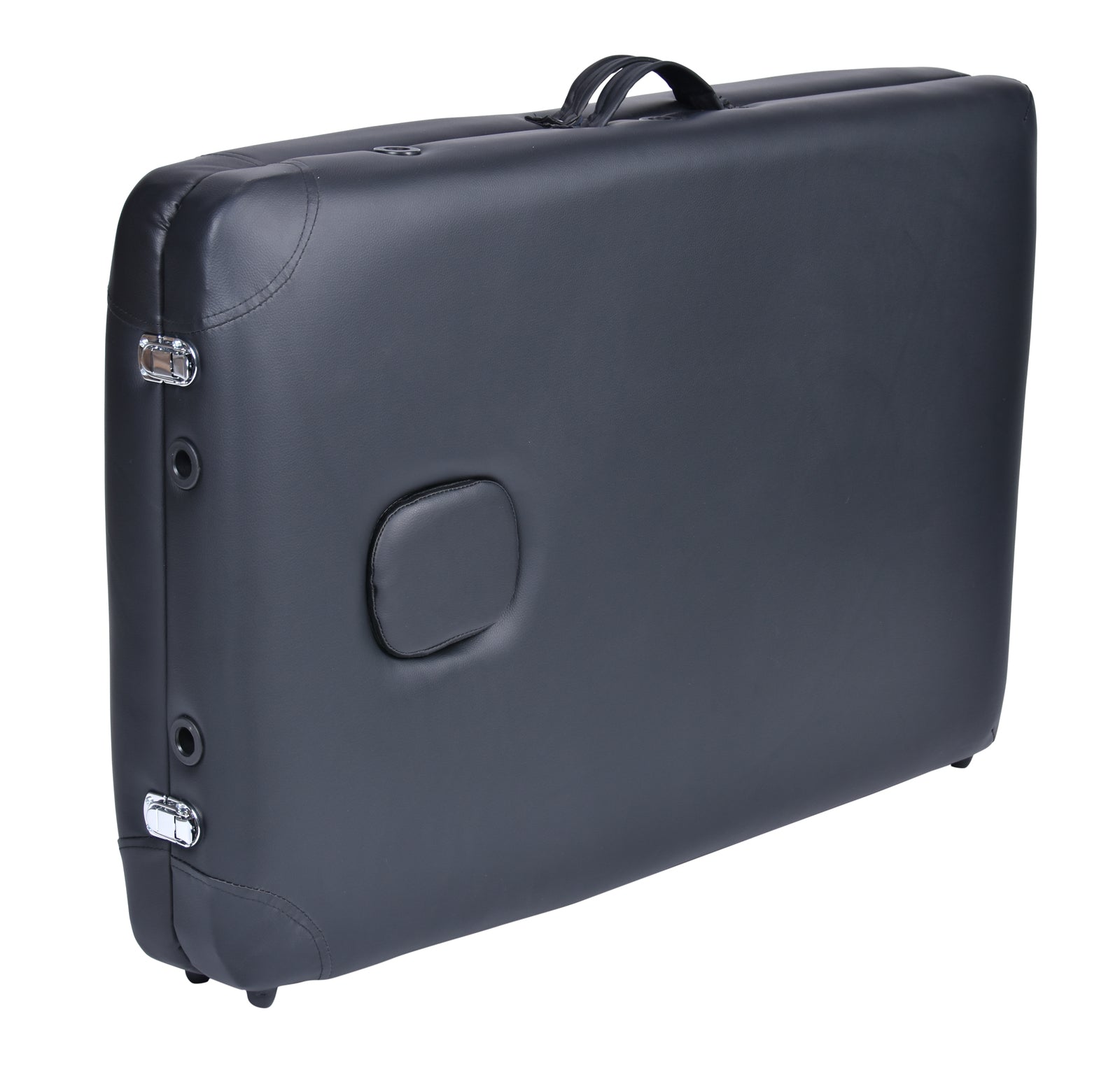 Portable Aluminium Massage Table – Black
