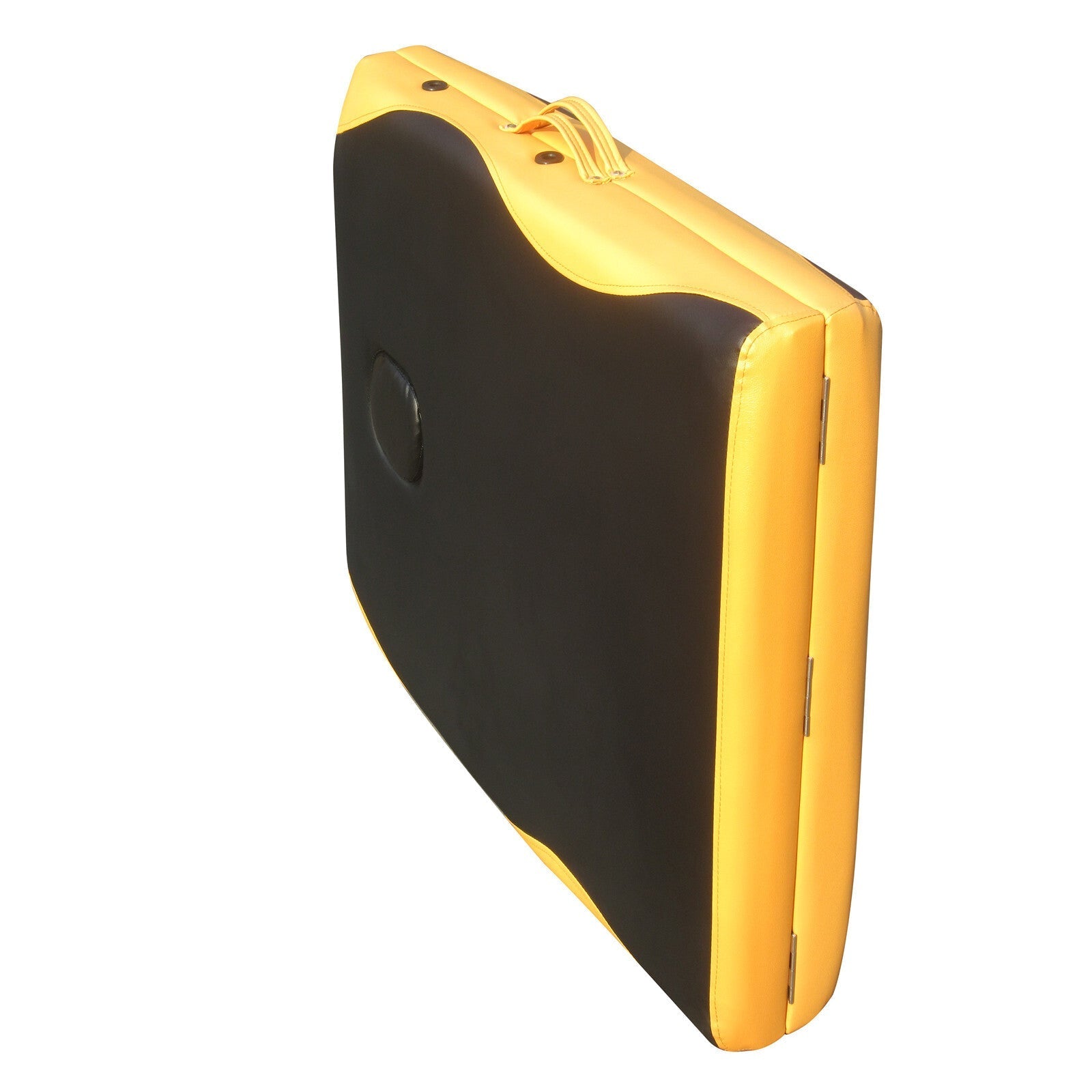 Portable 60cm Aluminium Massage Table - Dark Grey & Orange