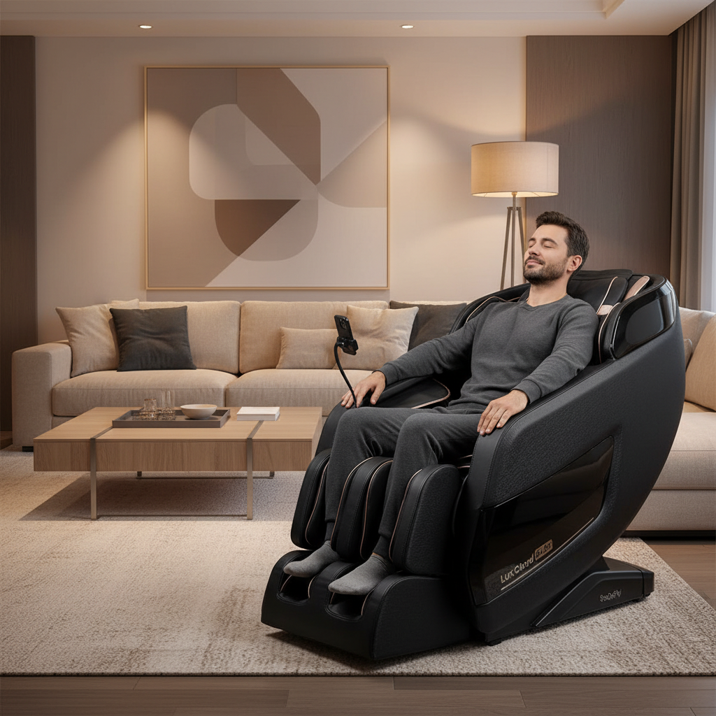 LuxCloud Glide Zero Gravity Heated Massage Chair