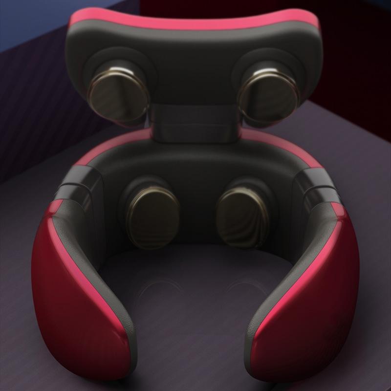 4-Head Neck Massager with Pulse Technology