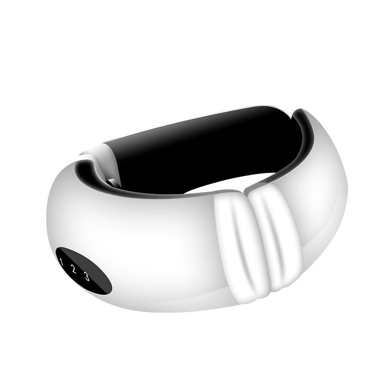 Rechargeable Neck Massager with Hot Compression & Electric Pulse Therapy