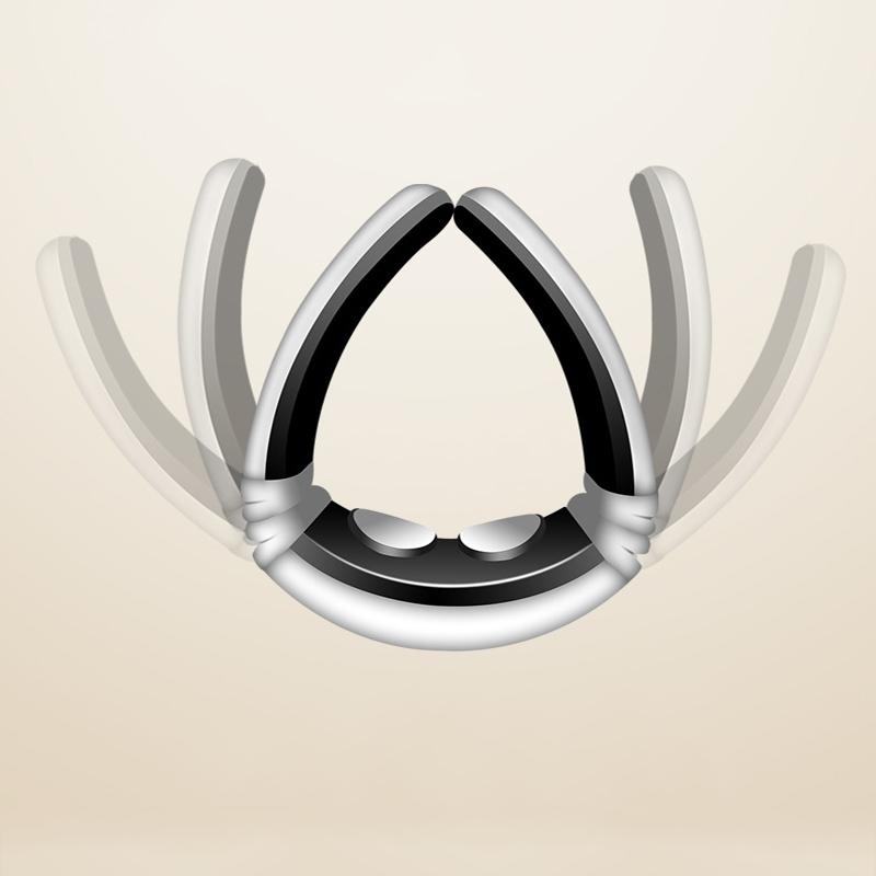 Rechargeable Neck Massager with Hot Compression & Electric Pulse Therapy