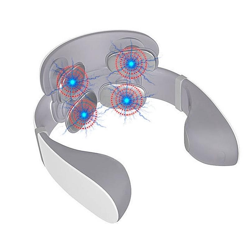Hot Compress Shoulder & Neck Massager – 4 Ends Model