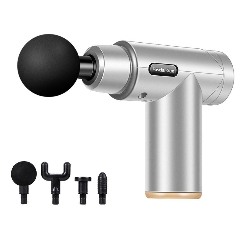 Mini Electric Muscle Portable Fitness Muscle Relaxing Massager - Space Gray