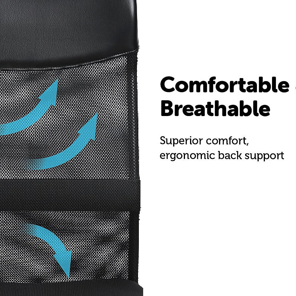 Black Executive Mesh Office Chair – Salvatore Angelotti