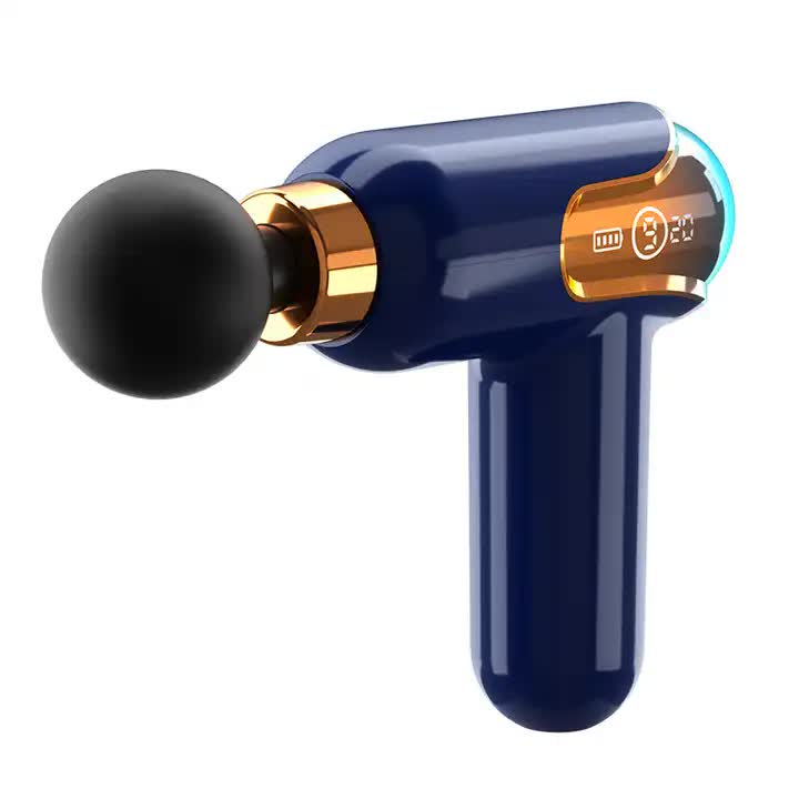LC002 Portable Massage Gun - Deep Blue