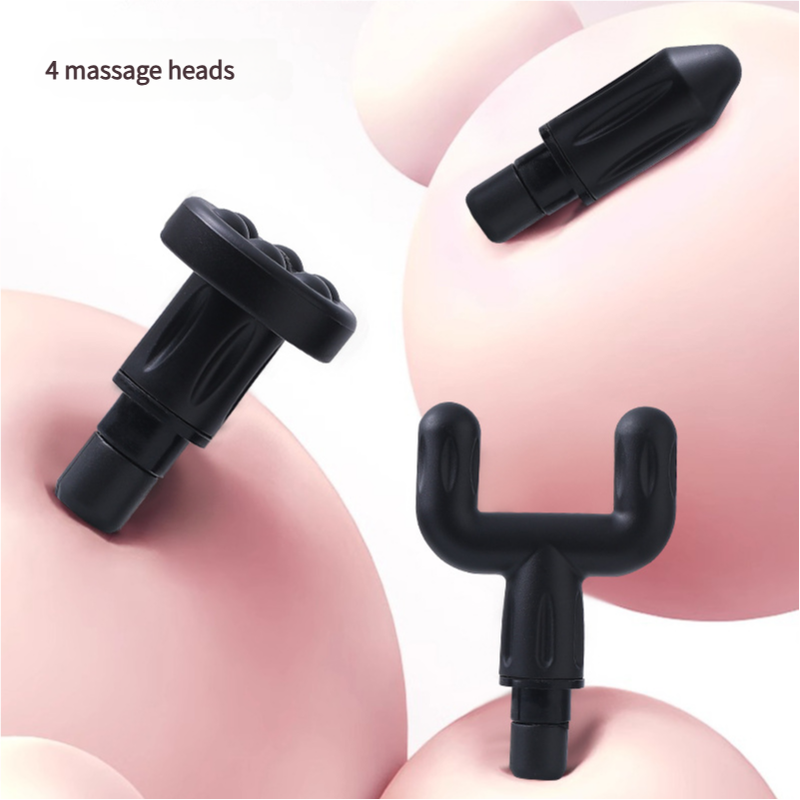 Mini Portable 6-Speed Muscle Massage Gun - Elegant White