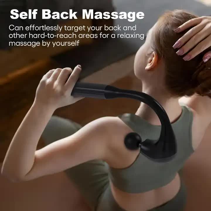 Electric Deep Tissue Massage Gun – Handheld Back and Muscle Relaxation