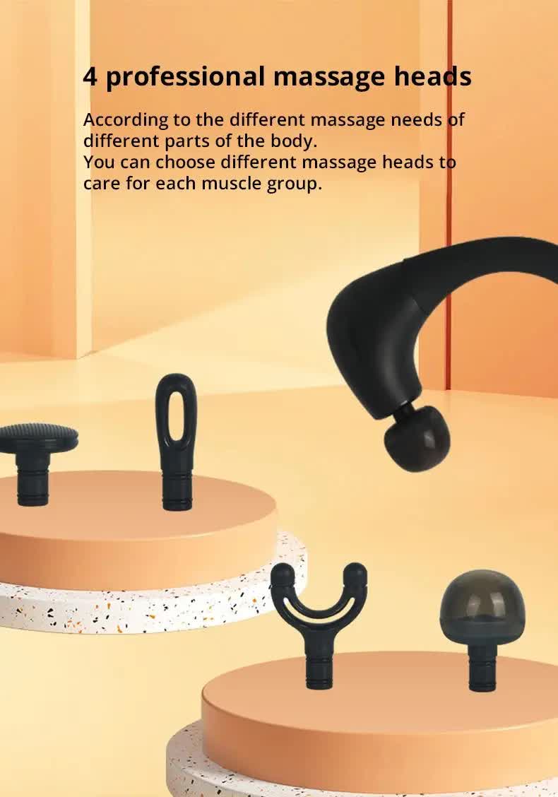 Electric Deep Tissue Massage Gun – Handheld Back and Muscle Relaxation