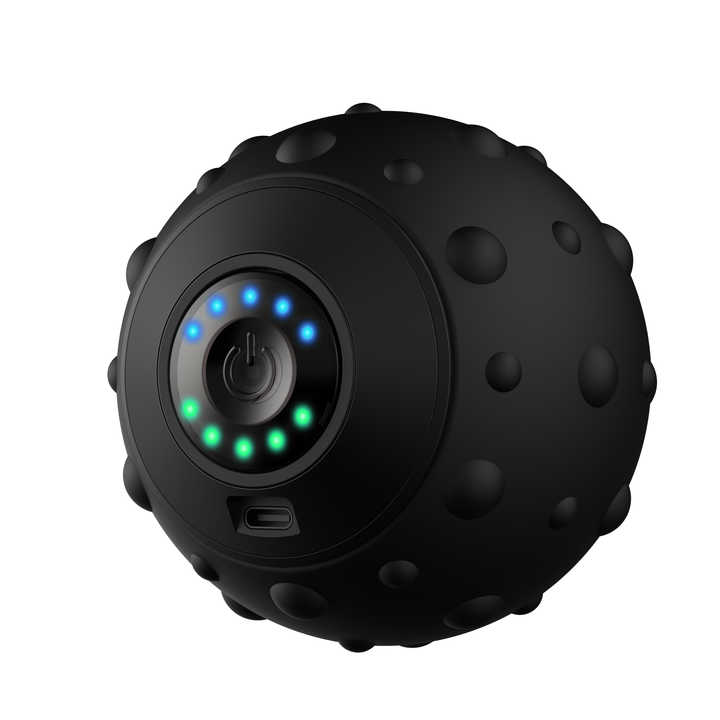 Electric Vibrating Massage Ball - Black