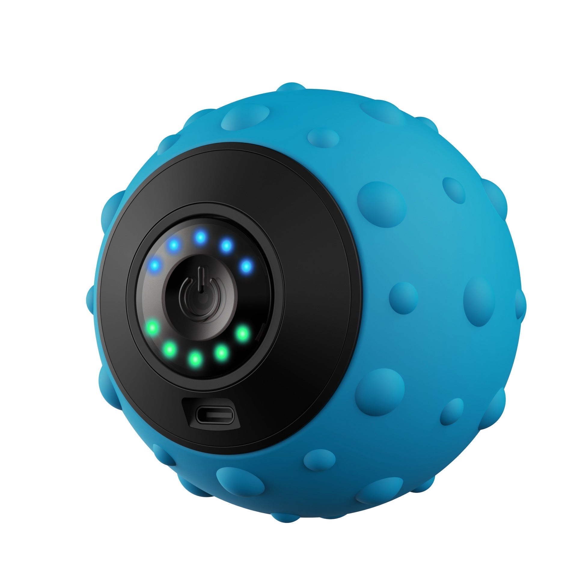 Electric Vibrating Massage Ball - Blue