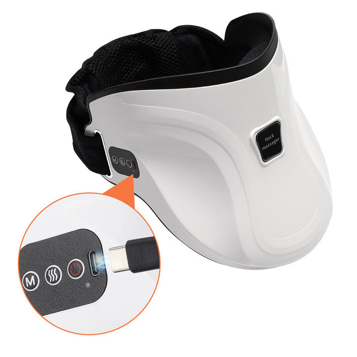 Electric Heated Neck Massager with Carbon Fiber Infrared Therapy