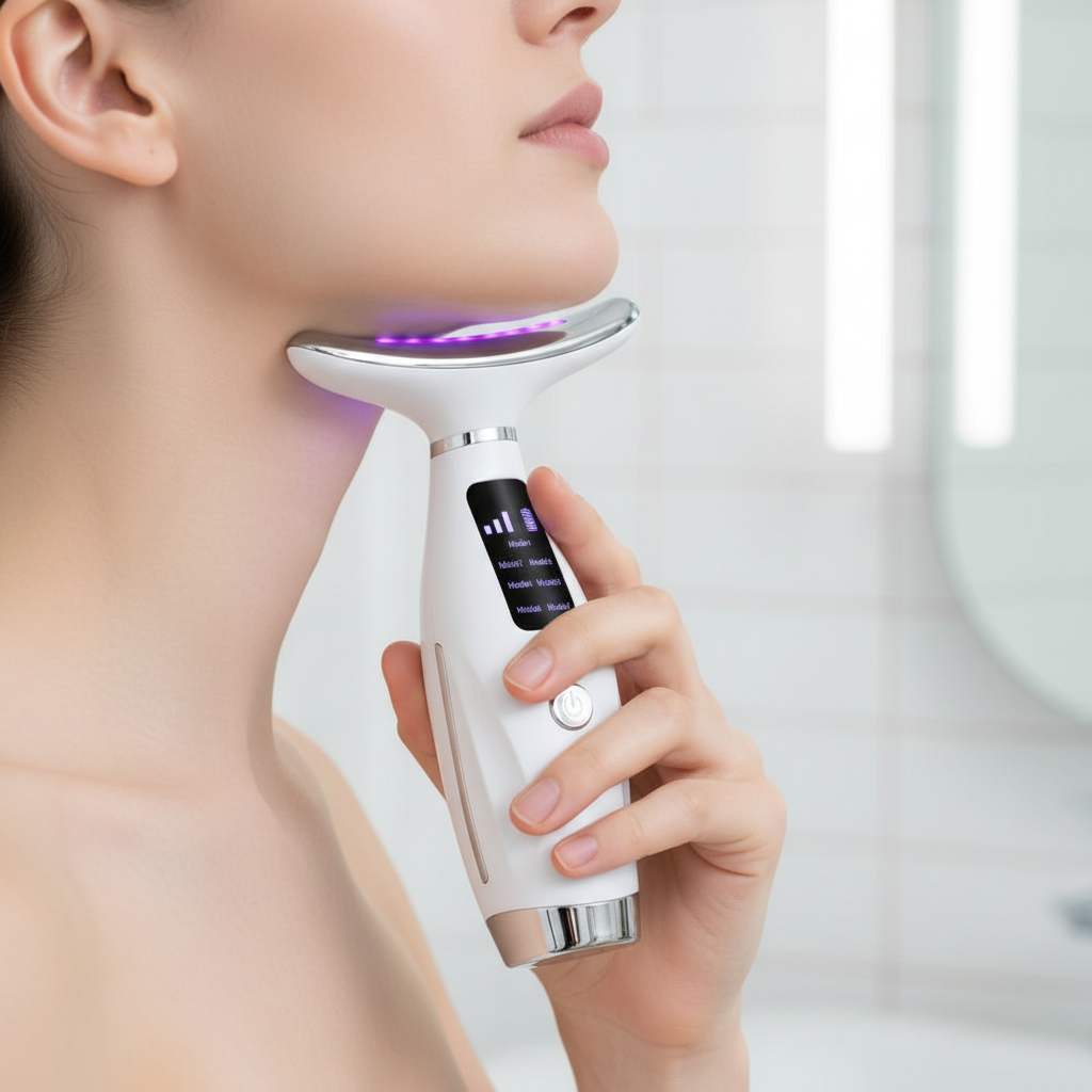Neck Firming & Lifting Massager - Reduce Neck Wrinkles and Enhance Skin Elasticity