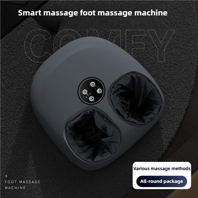 Compact Foot Massager with Heat and Timer