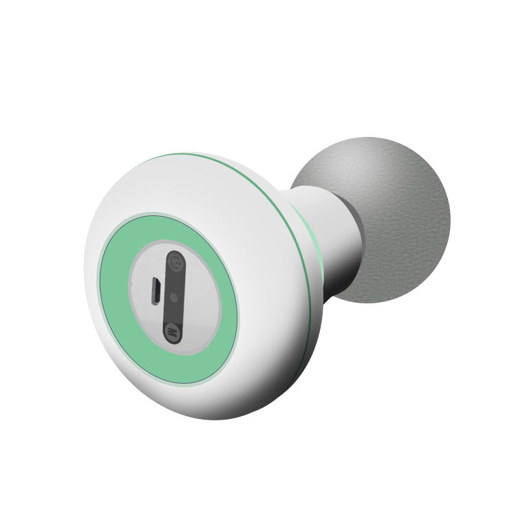 Mini Massage Gun - Green & Grey