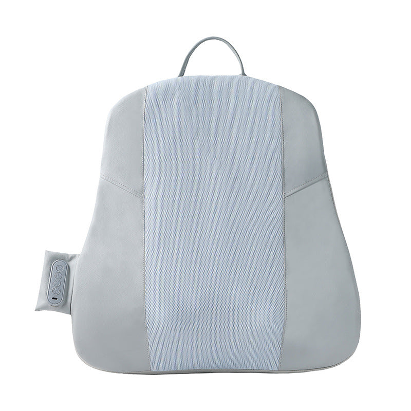Wireless Shiatsu Back Massager Cushion - Light Grey