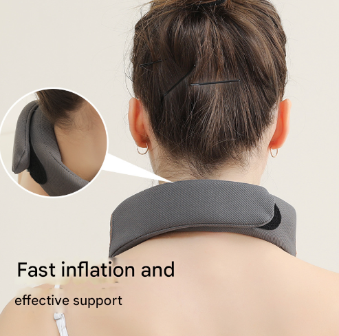 APP Intelligent Voice Multi-Mode Cervical Traction Neck Massager with Heat Therapy