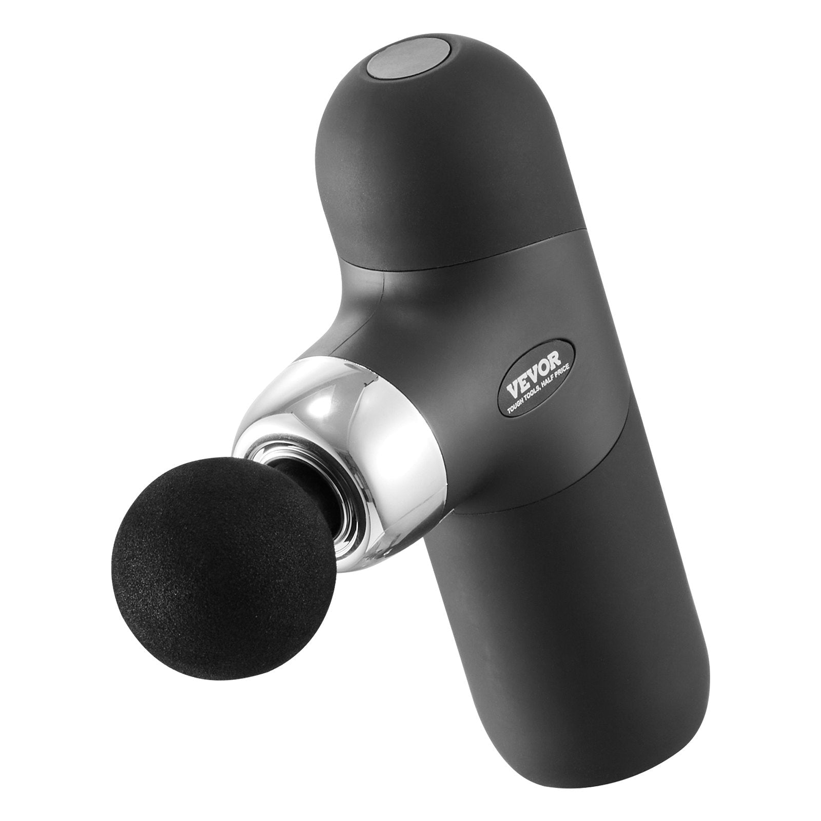 VEVOR Massage Gun Deep Tissue with 4 Speed Levels & 4 Massage Heads