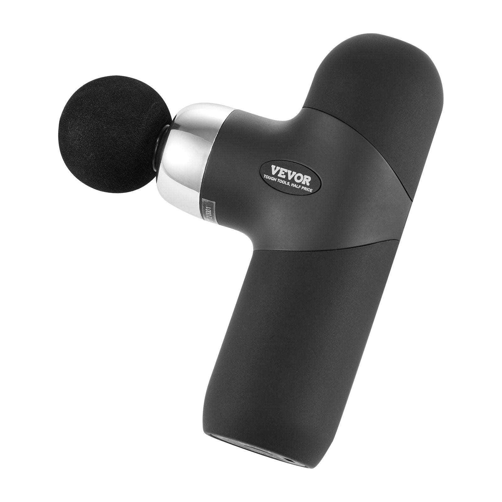 VEVOR Massage Gun Deep Tissue with 4 Speed Levels & 4 Massage Heads