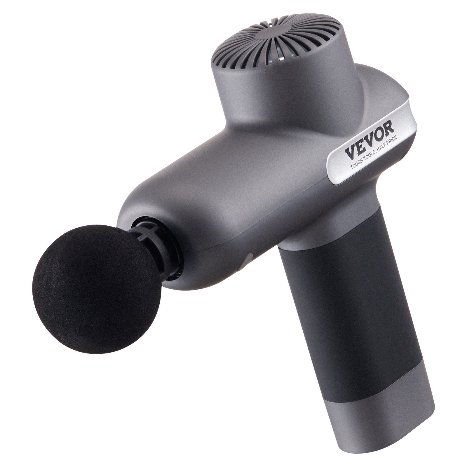 VEVOR Massage Gun Deep Tissue with 5 Speed Levels & 6 Massage Heads