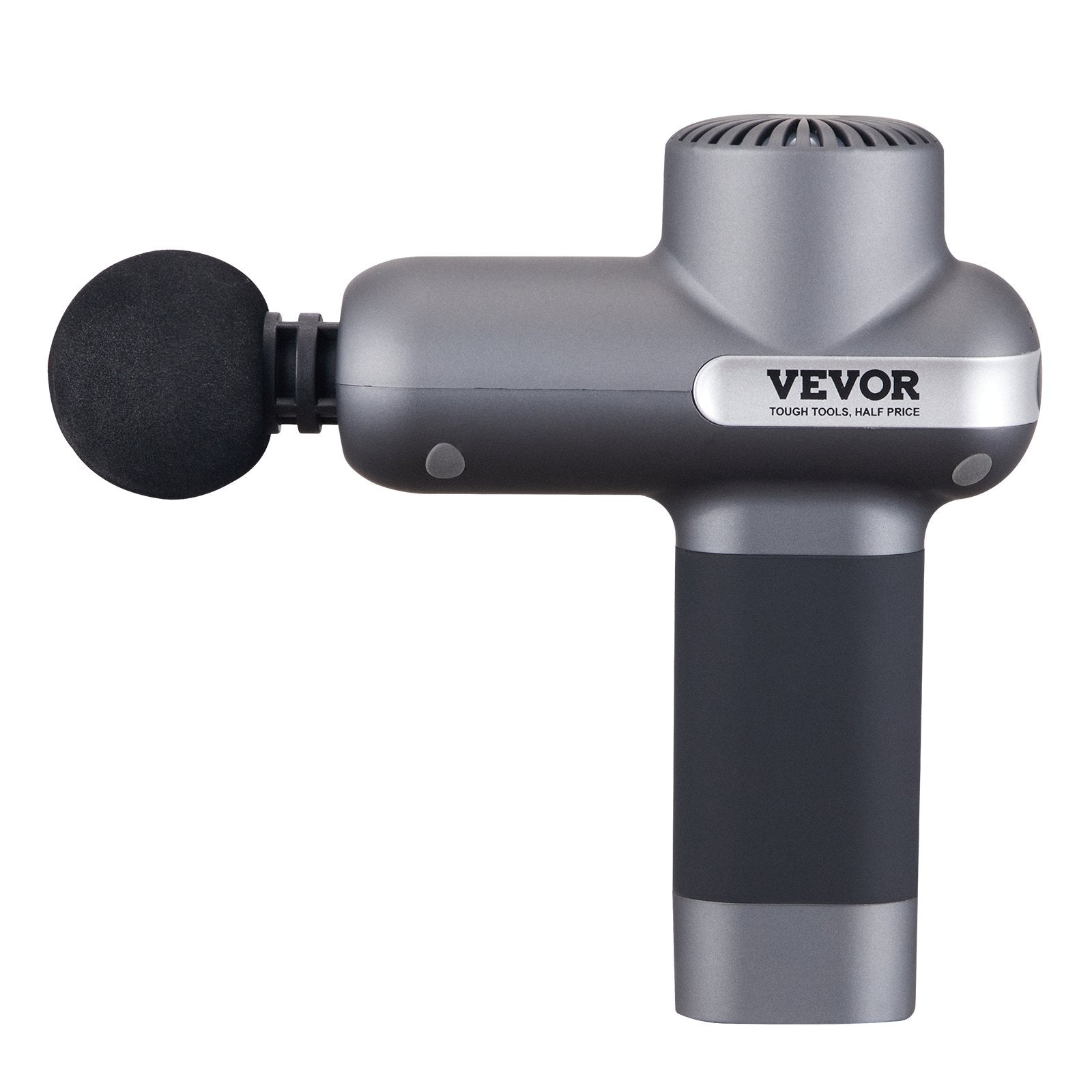 VEVOR Massage Gun Deep Tissue with 5 Speed Levels & 6 Massage Heads