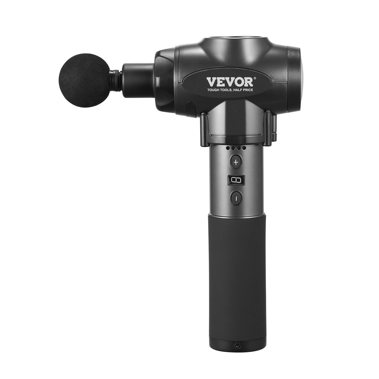 VEVOR Deep Tissue Massage Gun for Athletes - 9 Speed Levels & 6 Heads