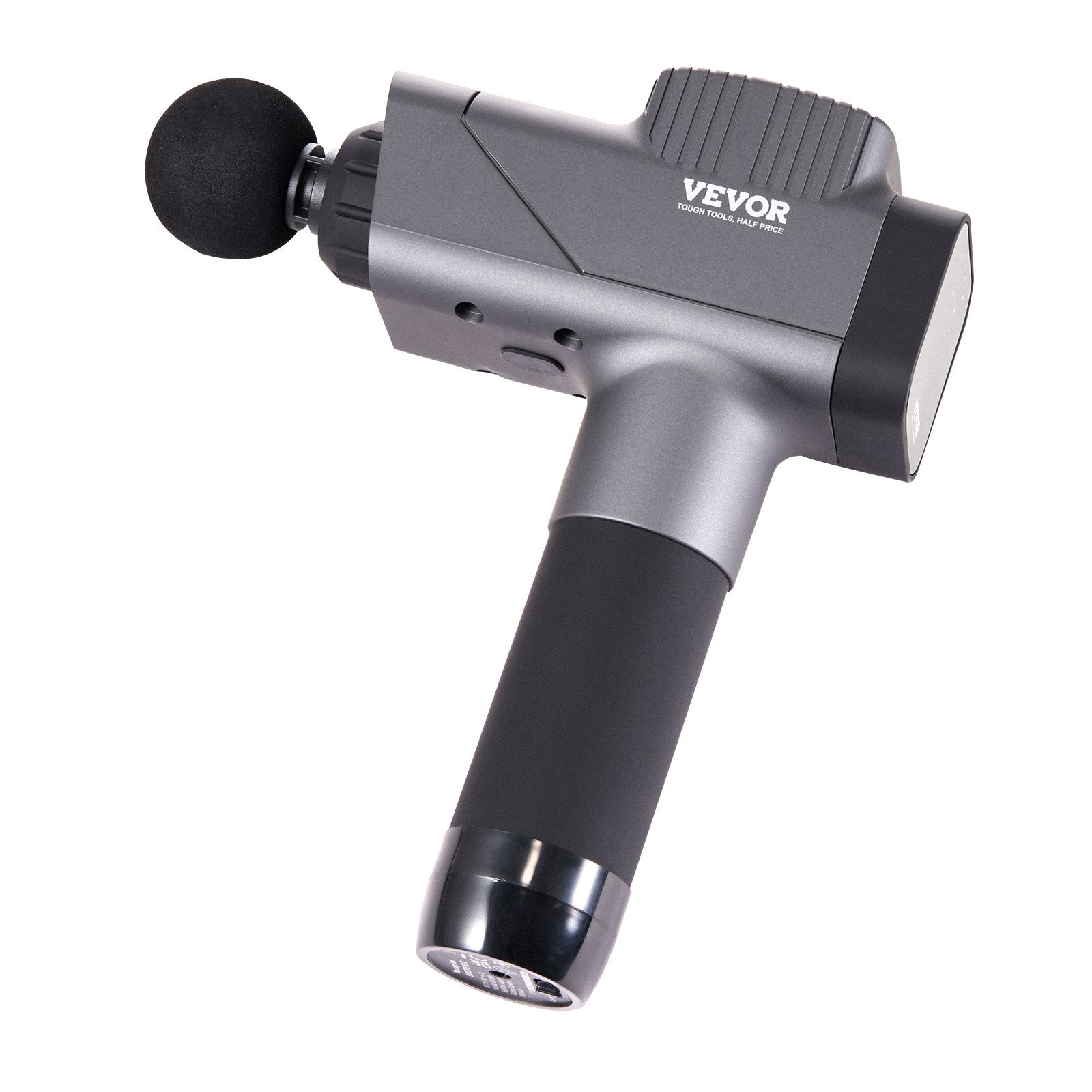 VEVOR Deep Tissue Massage Gun - 8 Speed Levels & 6 Heads, Portable Relief for Athletes